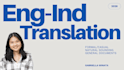 translate english to indonesian manually