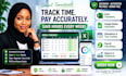 create automated employee timesheet payroll attendance tracker in excel