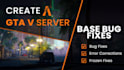 create and fix fivem servers or scripts on any framework