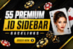 build premium id sidebar backlinks for authority SEO