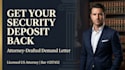 draft a powerful security deposit demand letter to your landlord