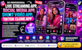 develop live streaming app, tik tok clone app, shrot video app