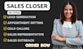 sales closer sales representative cold calling appointment setting spr