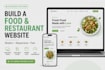 build a food and restaurant website