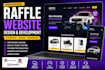 create raffle wordpress website, competition raffle giveaway website