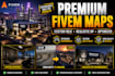 design realistic fivem maps, mlo interiors and gta rp environments