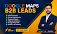do google maps lead generation with verified business emails