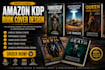 do book cover design ebook design and canva book design kdp book cover