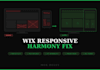 do wix harmony responsiveness