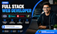 expert full stack web developer  PHP react angular and node js