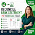 convert bank statement into financial statement