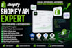 develop shopify custom app and shopify API integration