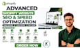 do advanced shopify website SEO and speed optimization