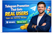 do telegram promotion, telegram subscribers