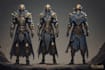 make a fantasy dnd party charecter art