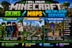 create minecraft skins maps and multiplayer servers
