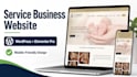 design a professional website for your service business