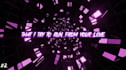 create astethic lyrics video