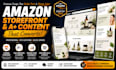 design a professional amazon storefront and a content that converts