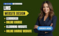 design online course lms website  course website learndash