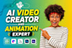 generate ai videos, loop animations and 3d motion graphics using veo3