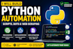 build python web scraping bots and automation scripts