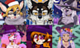 create custom animated furry pixel art profile picture vtuber model avatar pets
