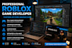 build full game creation, brainrot game, roblox game,roblox map, roblox scripter