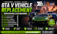 replace gta v vehicles, create fivem car mod, custom game mod setup and car wrap