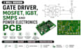 design gate driver, mosfet, igt, smps and power electronics