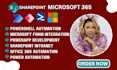 develop sharepoint intranet and microsoft 365 automation
