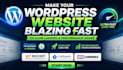 optimize wordpress speed, fast loading, google pagespeed over 90