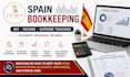 provide spain bookkeeping vat income expense tracking help