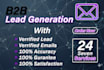 b2b lead generation and email list building