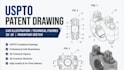 utility patent figures engineering drafting technical design illustration