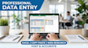 do accurate data entry and copy paste tasks