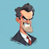 design a cartoon logo character