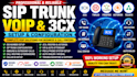 sip trunk voip, 3cx, did number, twilio, freepbx setup