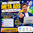 write high converting meta ad copy and campaign strategy