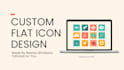 do canva flat logo designing and icon designing