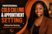 professional cold calling and appointment setting