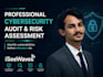 perform a professional cybersecurity audit and risk assessment report