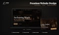 design a modern restaurant or cafe website