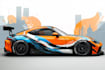 car wrap, vehicle wrap, racing car wraps, van wrap design