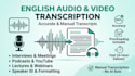 transcribe  and translate accurately