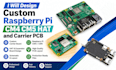 design custom raspberry pi cm4 cm5 hat and carrier board