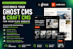 do ghost cms ghost website ghost blog ghost newsletter ghost theme install ghost