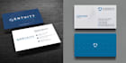 create a luxury business card design with print setup