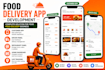 develop food delivery app with the live tracking and driver panel