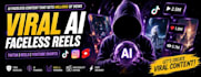 create viral ai faceless tiktok reels
